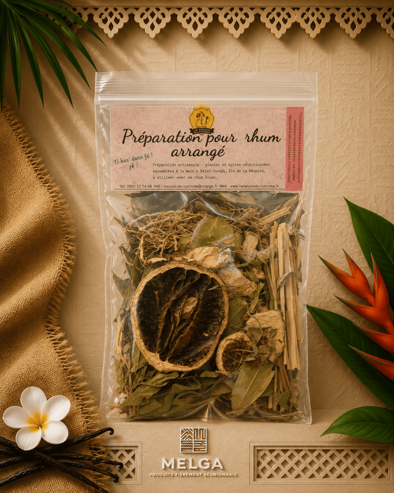 PREPARATION RHUM ARRANGE - La Maison du Curcuma / Mémé Rivière