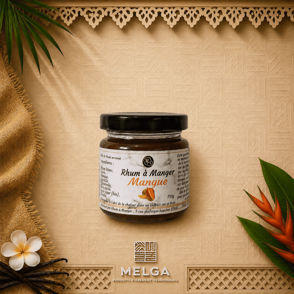 GELEE DE RHUM ARRANGE MANGUE CARAMELISEE - Rhum à Manger