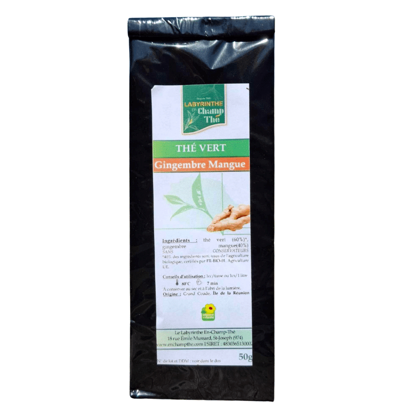 THE VERT GINGEMBRE-MANGUE- LABYRINTHE EN CHAMP THE