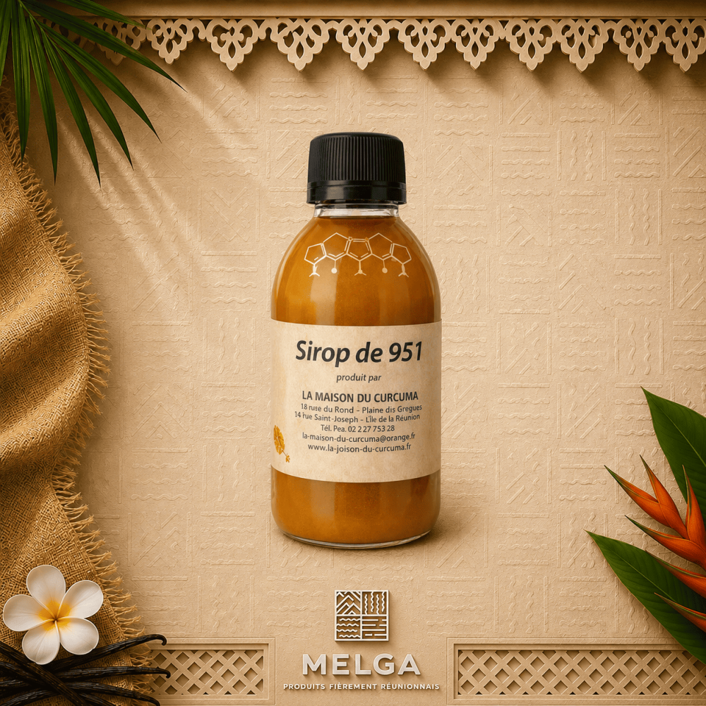 SIROP DE CURCUMA MERE 951  - La Maison du Curcuma / Mémé Rivière