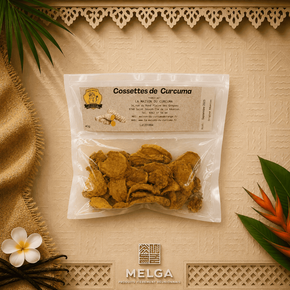 COSSETTES DE CURCUMA - La Maison du Curcuma / Mémé Rivière
