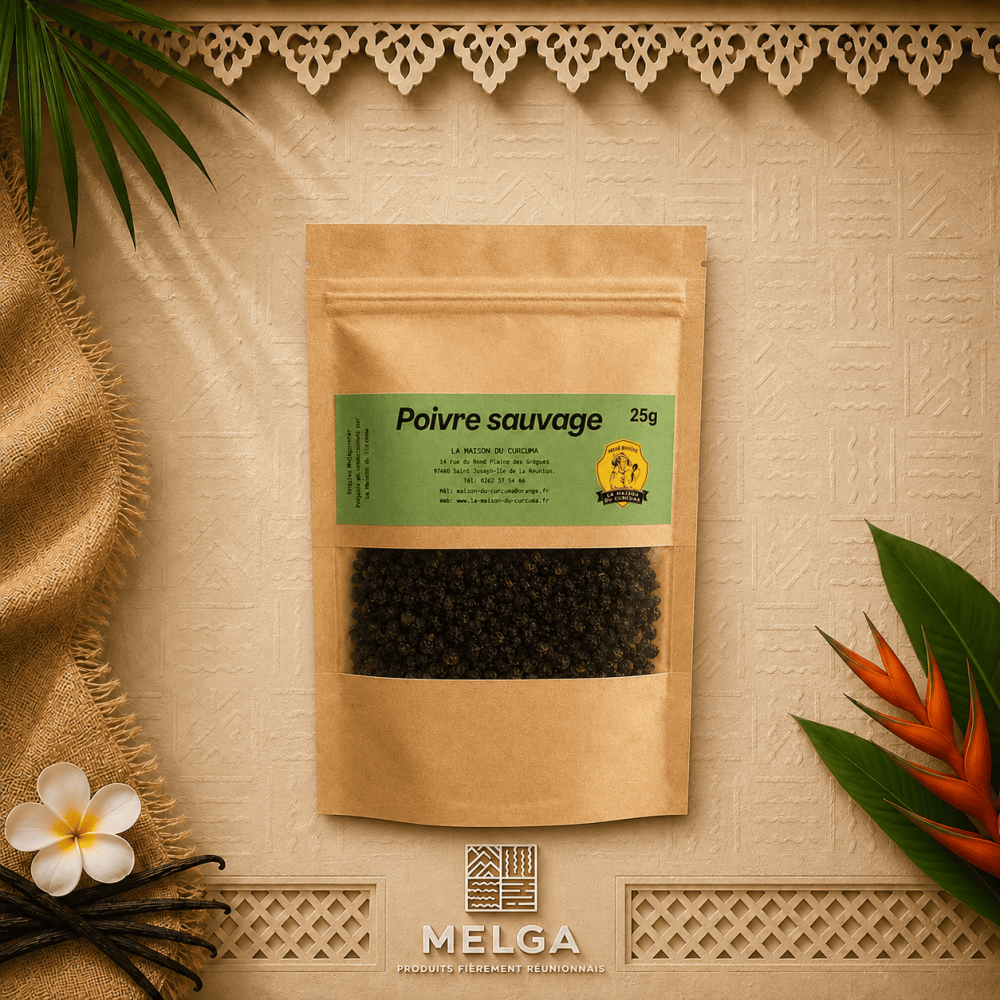 POIVRE SAUVAGE EN GRAINS - La Maison du Curcuma / Mémé Rivière