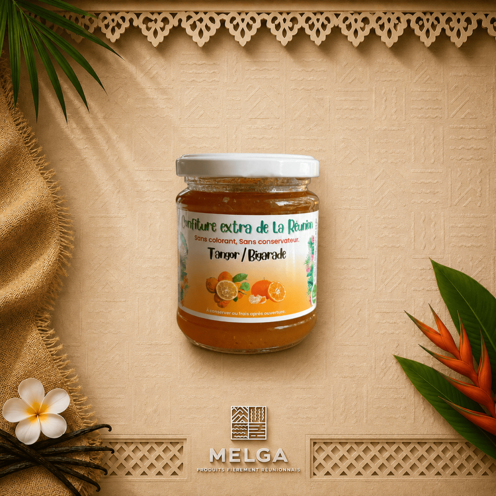 CONFITURE TANGOR BIGARADE - Saveur et Tradition Lontan - Par les Ruchers d'Autres Foies