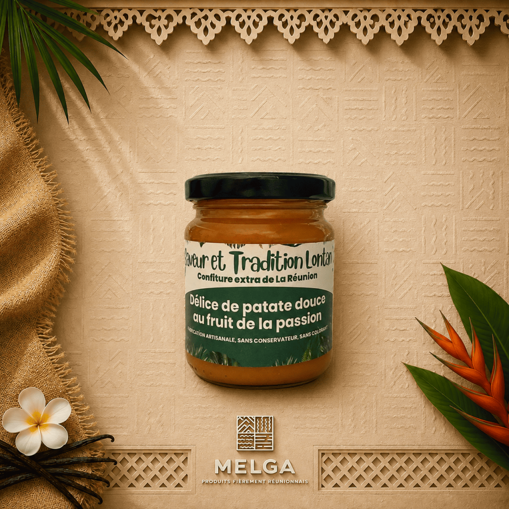 CONFITURE PATATE DOUCE PASSION - Saveur et Tradition Lontan - Par les Ruchers d'Autres Foies