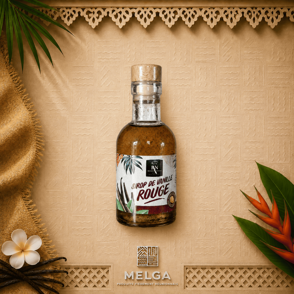 SIROP DE VANILLE ROUGE- RN VANILLE