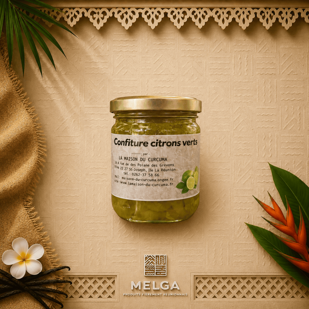 CONFITURE DE CITRON VERTS - La Maison du Curcuma / Mémé Rivière