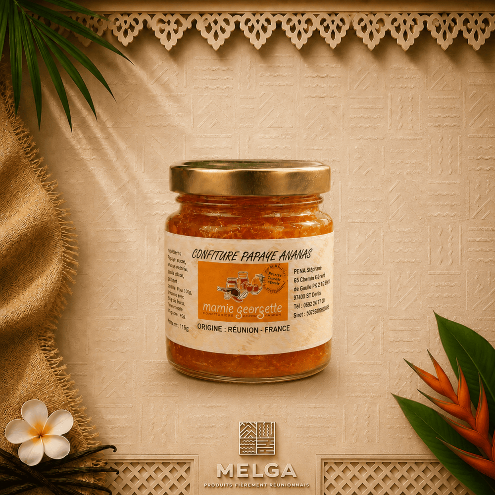 CONFITURE PAPAYE ANANAS - Mamie Georgette