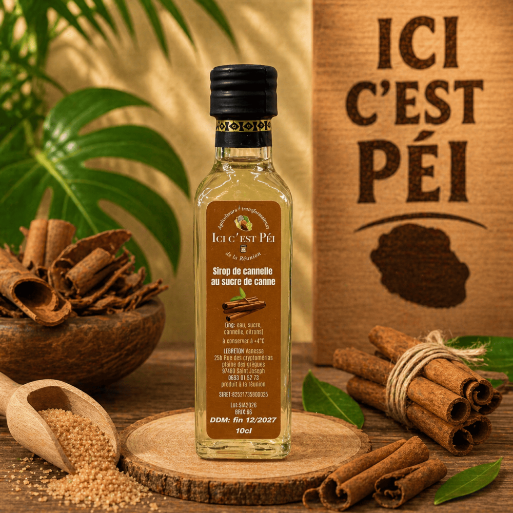 SIROP DE CANNELLE - Ici c'est Péi - Vanessa Lebreton