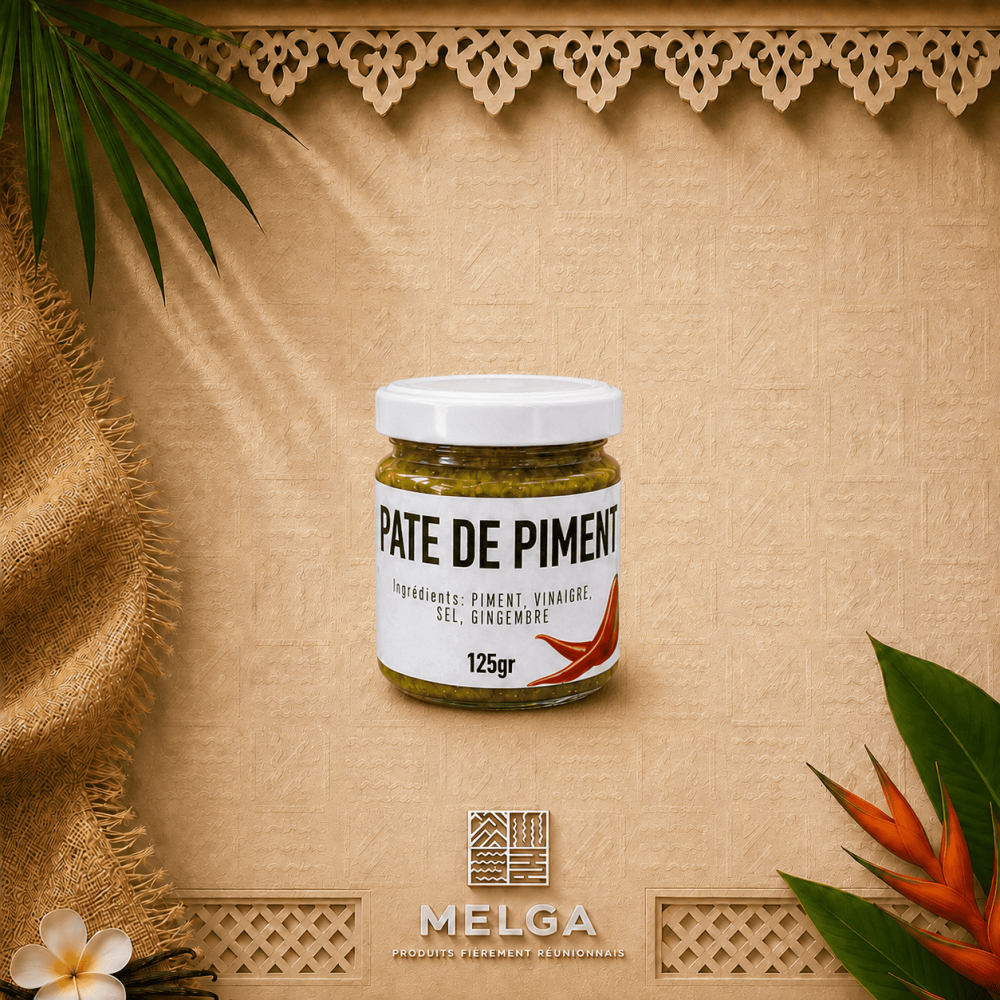 PATE DE PIMENT VERT VINAIGRE - Ici c'est Péi - Danylo Tailame