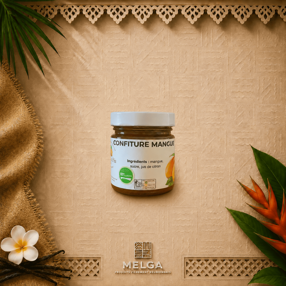 CONFITURE DE MANGUE - Ici c'est Péi -La Réunion en Pot