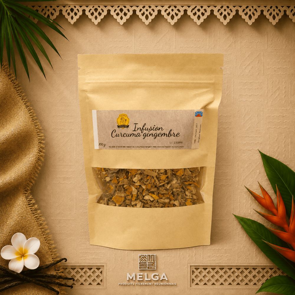 INFUSION CURCUMA GINGEMBRE - La Maison du Curcuma / Mémé Rivière