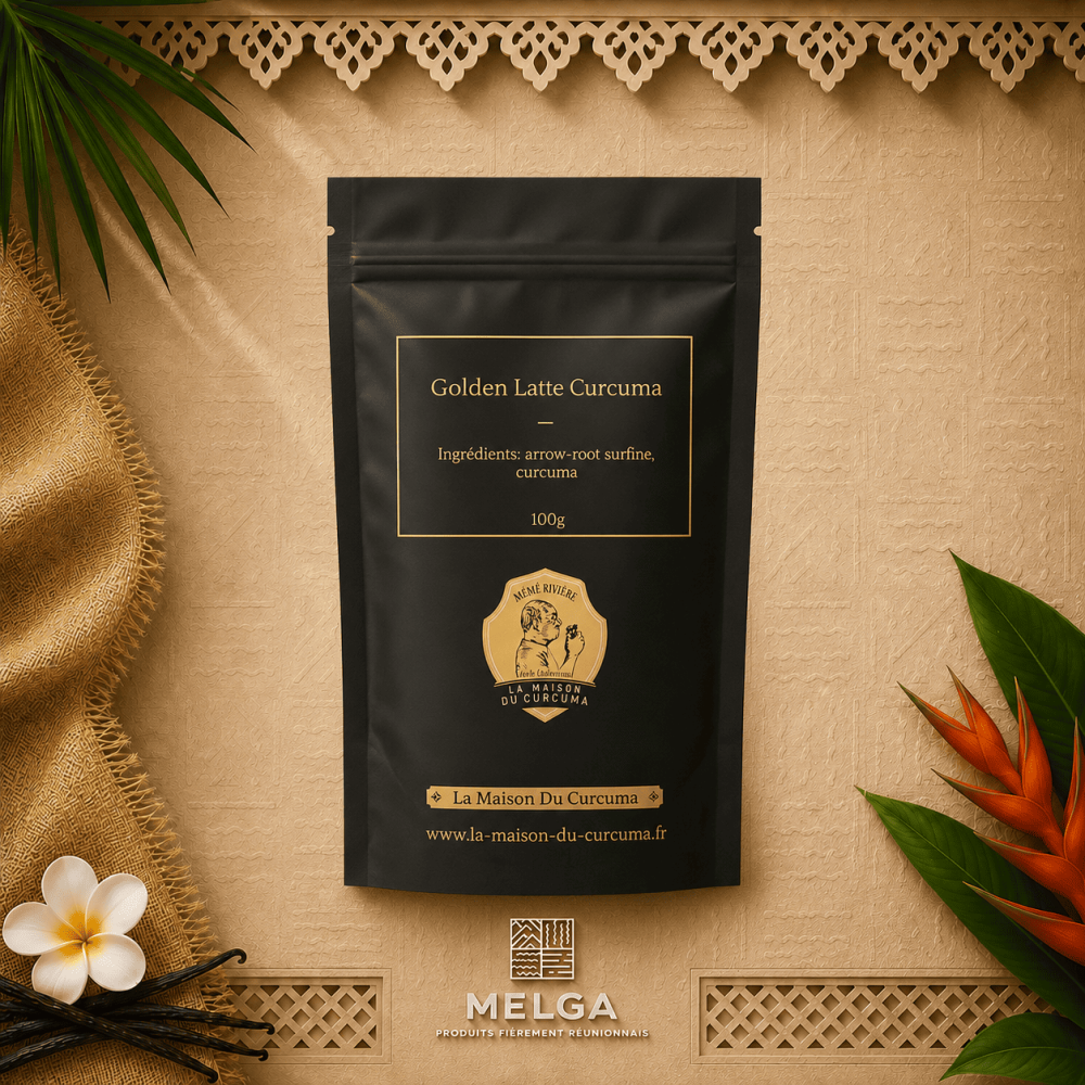 GOLDEN LATTE CURCUMA - La Maison du Curcuma / Mémé Rivière