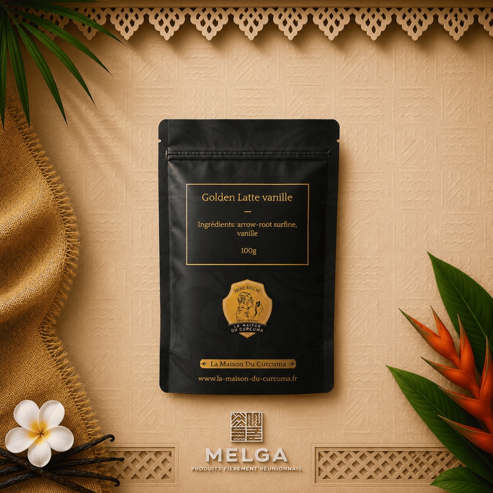 GOLDEN LATTE VANILLE - La Maison du Curcuma / Mémé Rivière