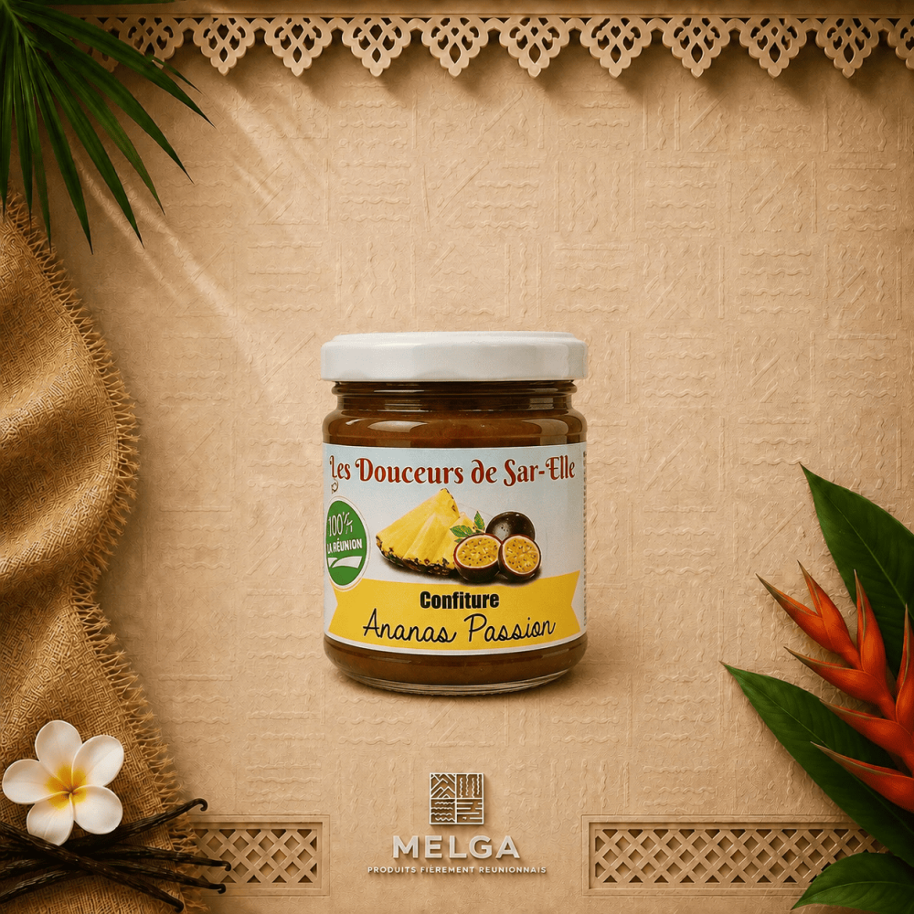 CONFITURE ANANAS PASSION - Les Douceurs de Sar'Elle