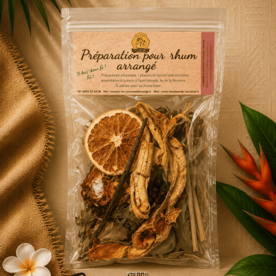 PREPARATION RHUM ARRANGE - La Maison du Curcuma / Mémé Rivière