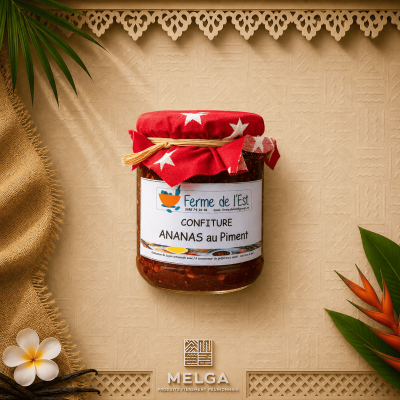 CONFITURE ANANAS PIMENT - La Ferme De l'Est