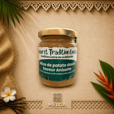 CONFITURE PATATE DOUCE ANISETTE - Saveur et Tradition Lontan - Par les Ruchers d'Autres Foies