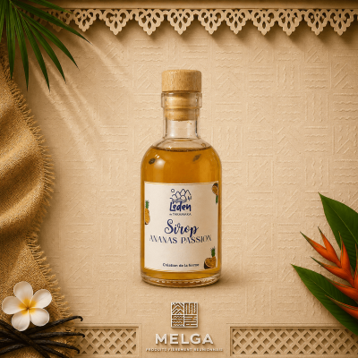 SIROP ANANAS PASSION - Eden de Takamaka
