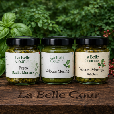 PACK DECOUVERT TRIO DE TARTINABLE MORINGA BIO -  La Belle Cour