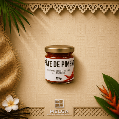 PATE DE PIMENT ROUGE VINAIGRE - Ici c'est Péi - Danylo Tailame