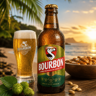 BIERE BOURBON - LA DODO  - La bière Réunionnaise depuis 1962