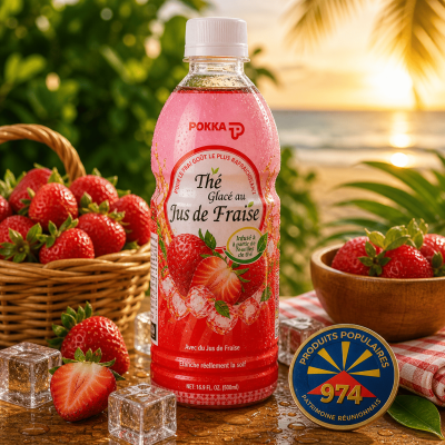 THE GLACE AU JUS DE FRAISE - Pokka