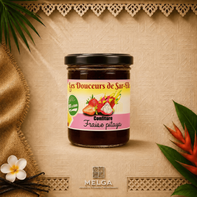 CONFITURE FRAISE PITAYA - Les Douceurs de Sar'Elle