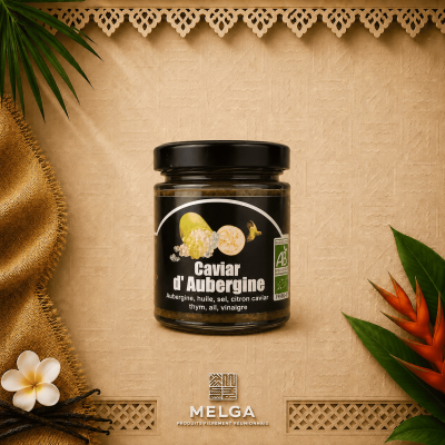 CAVIAR D'AUBERGINE CITRON CAVIAR- Les Douceurs de Sar'Elle
