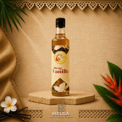 SIROP DE VANILLE SUCRE ROUX - Les Douceurs de Sar'Elle